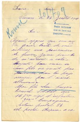 Expediente de Léon François Rouvel