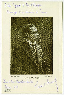 Retrato del escritor Emile D'Arnaville