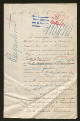 Expediente de Charles Joseph Pasqualini