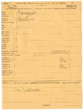 Expediente de Constant Paul Desmarest