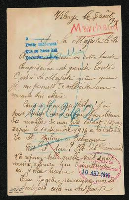 Expediente de François Louis Henri Marchand