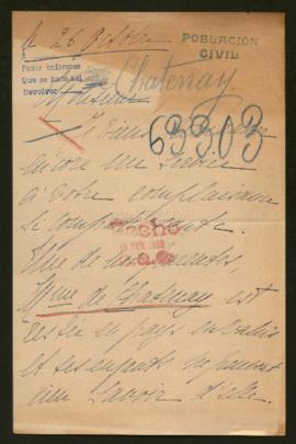 Expediente de madame de Châtenay