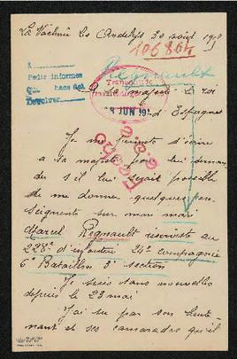 Expediente de Marcel Regnault