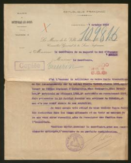 Expediente de Pierre Taurin