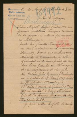 Expediente de Octave Jules Gervais Boulanger