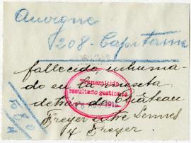 Expediente de Charles Alphonse Casimir Albert Auvigne