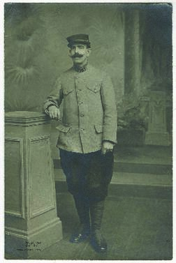 Retrato del militar francés Gaston Allard