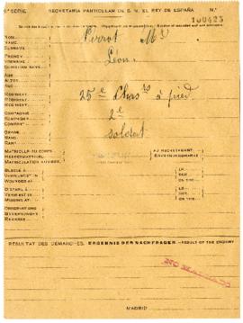 Expediente de Léon Joseph Perrot