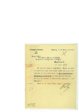Informe nº 406: Visita al Festungs-Lazarett Bruderhaus de Coblez
