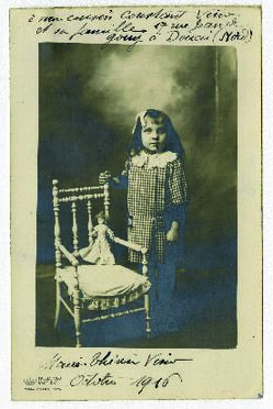 Retrato de la niña Maria Teresa Desbois