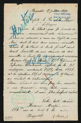 Expediente de Auguste Martin