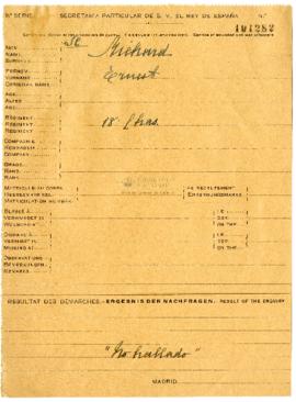 Expediente de Ernest Richard