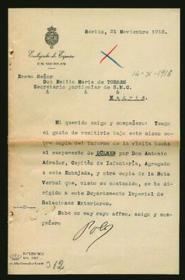 Informe nº 312: Visita al campamento de Dülmen