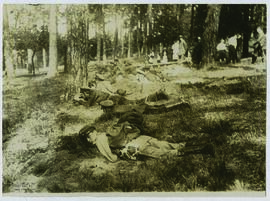 "1286. Jugendwehr bei einer Felddienstübung."