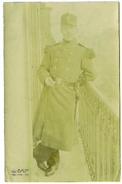 Retrato de soldado Arthur Souri