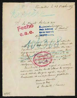 Expediente de Henri Fernand Navière