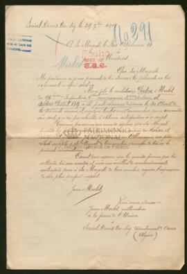 Expediente de Pédro Jayme Mulet