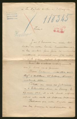 Expediente de Casimir Louis Marie Hervo
