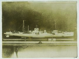 "1148. Das Modell des deutschen Tauchbootes U 9, welches unter dem Befehl seines berühmten K...