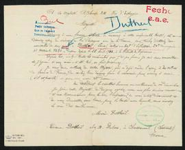 Expediente de Louis Dutheil