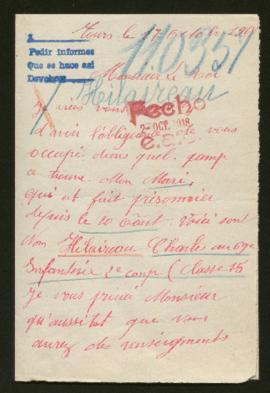 Expediente de Charles Hilaireau