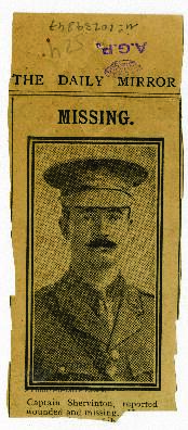 Retrato de busto del capitán Shervinton