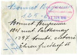 Expediente de Benjamin Bonnet