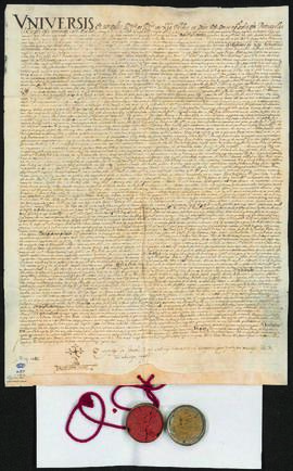 Proceso fulminado sobre la decisión tomada por Gregorio XIII, por la cual creó un préstamo simple...