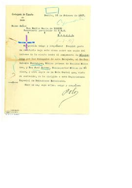 Informe nº 463: Visita al campamento de Münchenberg