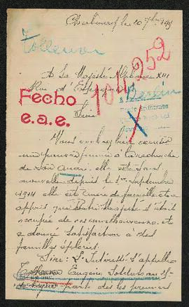 Expediente de Eugène Tollemer