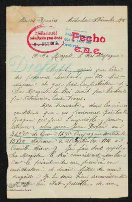 Expediente de Jean Louis Dufau