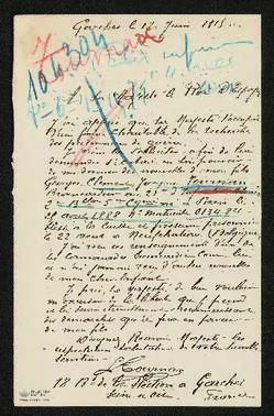 Expediente de Georges Clément Jacques Tournan