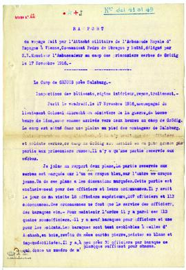 Informe nº 12: Visita al campamento de Grödig