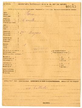 Expediente de Camille Alexandre Parin