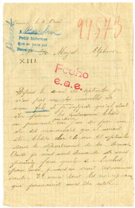 Expediente de Gaston Joseph Perret