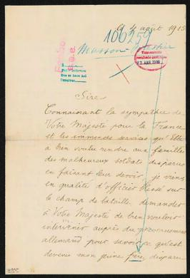 Expediente de Georges Masson-Forestier