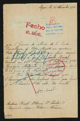 Expediente de Emile Arnal