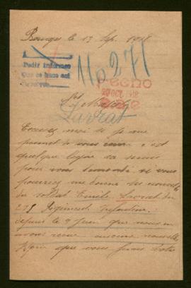 Expediente de Émile Isidore Lavrat