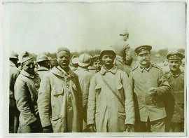 "1031 Von der Wesfront. Gefangene schwarze Franzosen."