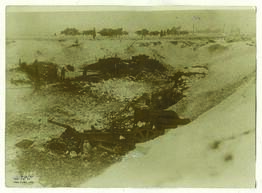 "143 Schwere Mörserbatterien in Stellung in Focsani."