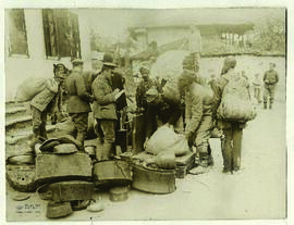 "1101 Bulgarenwacht an der Aegaeis. Kauf und Eintausch von Metallen gegen Salz und andere Le...