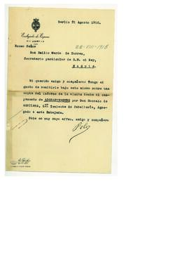 Informe nº 184: Visita realizada al campamento de Aschaffenburg