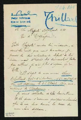 Expediente de Louis Thillard