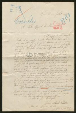 Expediente de François Théodore Cornélis