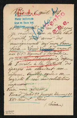 Expediente de Louis Lombard