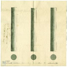 "Medida de las columnas de Juanelo junto a Toledo".