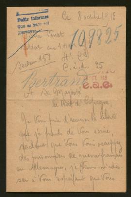 Expediente de Olivier Bertrand