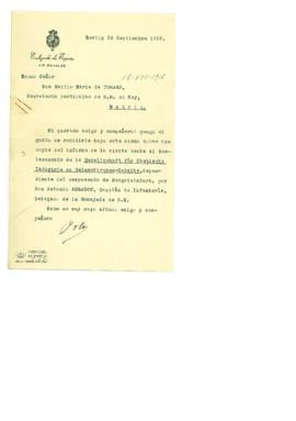 Informe nº 172: Visita realizada al destacamento de trabajo de Gesellschaft für Chemische Industr...