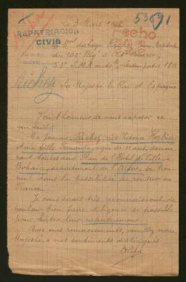 Expediente de la familia  Richez Herbin