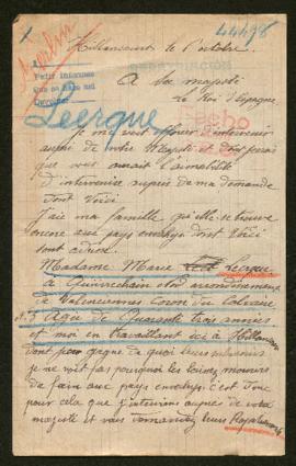 Expediente de Marie Leerque